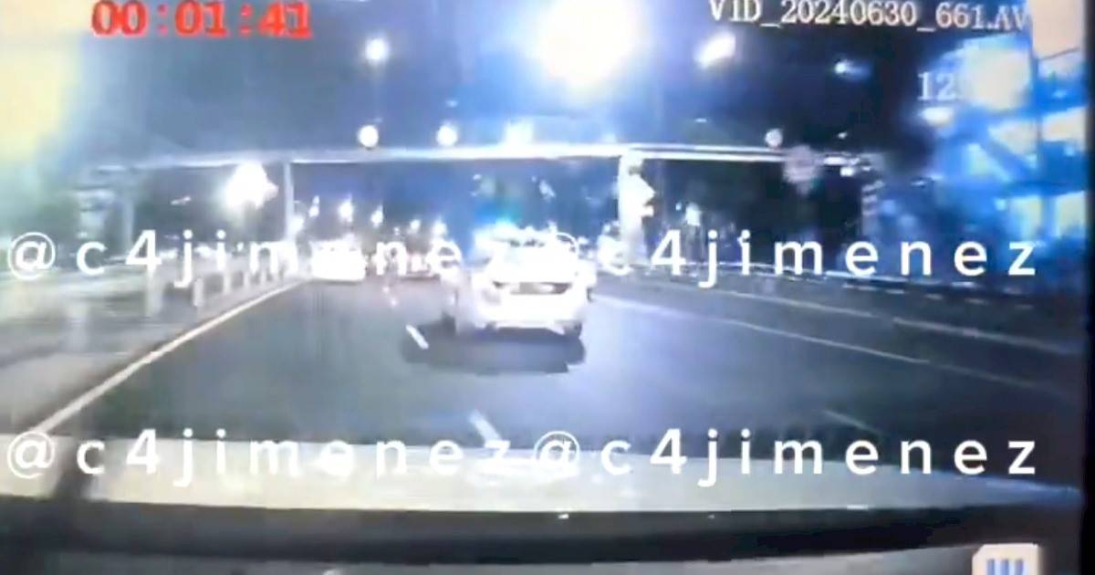 Esta es la verdadera historia del VIDEO viral del 'encajuaelado' en Viaducto de la CDMX