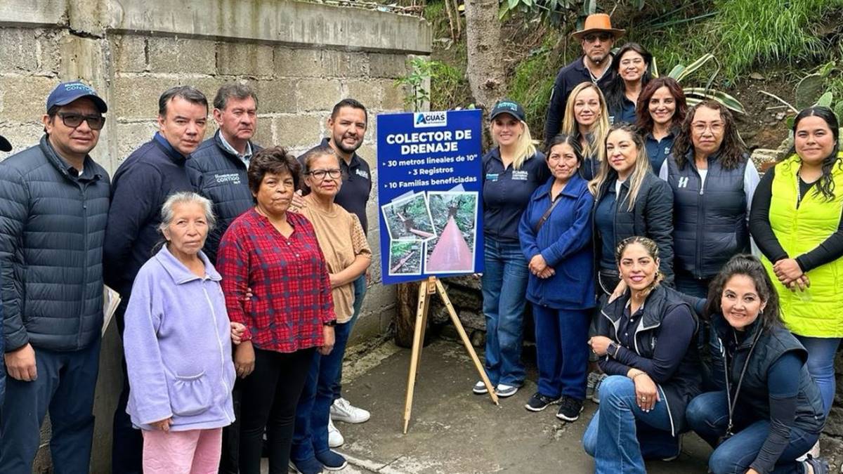 Huixquilucan refuerza infraestructura hídrica en El Trejo