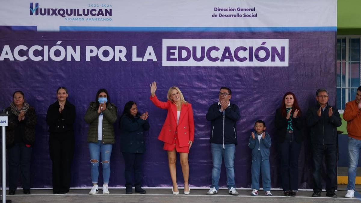 Huixquilucan: Avanza 60% rehabilitación de escuelas