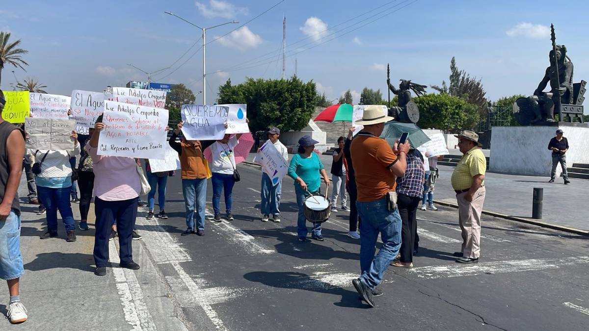 Cierra servicio Mexibus debido a manifestación en la estación Palacio Municipal