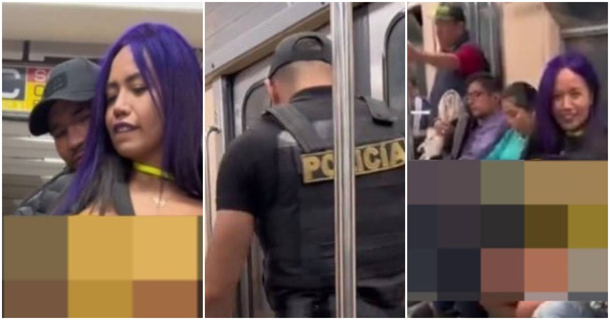 “Esto se salió de control”: policía de VIDEO de Luna Bella en el Metro revela detalles y cuánto cobró