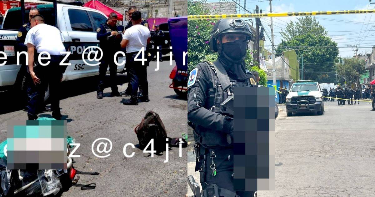 FOTOS: Viajaban con un cadáver descuartizado en mototaxi; así los atraparon en Iztapalapa