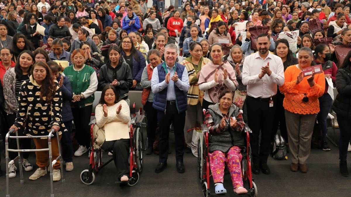 Toluca: Ya hay 15 mil beneficiarias del Programa Mujeres con Bienestar