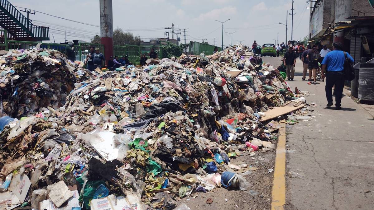 Edomex: cerca de 5 mil toneladas de basura quedan en espacios públicos diariamente