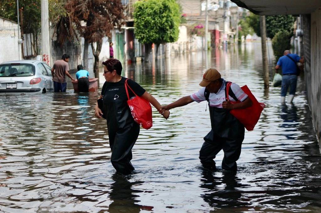 Chalco: Suman más de mil evacuados por inundaciones