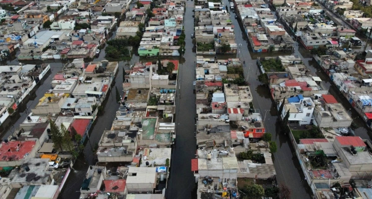 Claudia Sheinbaum alista programa para evitar inundaciones en Chalco a través del TEO