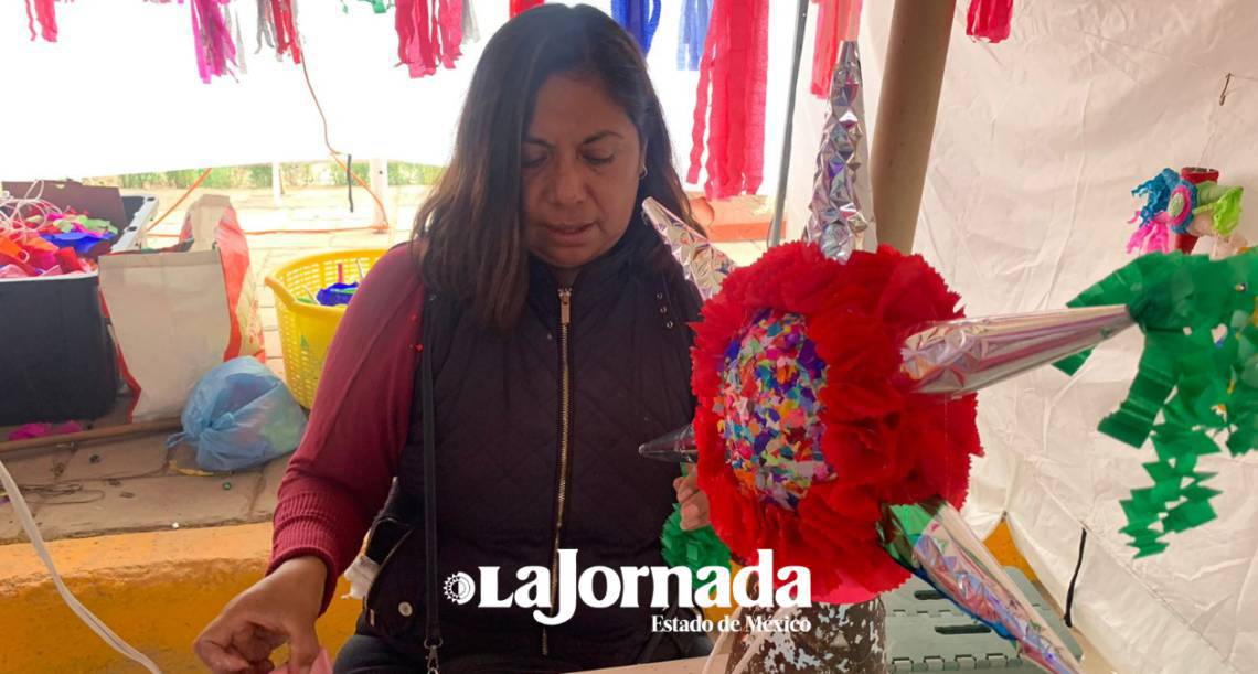 Piñatas artesanales de Acolman, una tradición centenaria