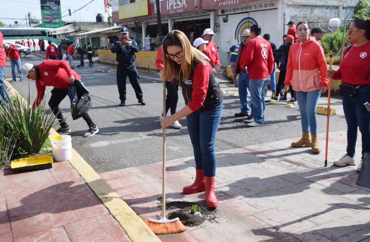 San Mateo Atenco se suma a la Jornada Limpiemos nuestro Edomex 