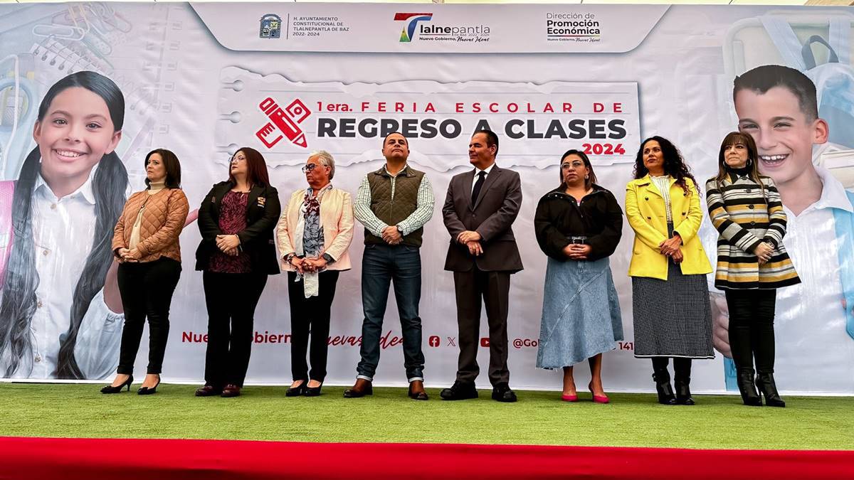 Tlalnepantla realiza Feria escolar “regreso a clases 2024”