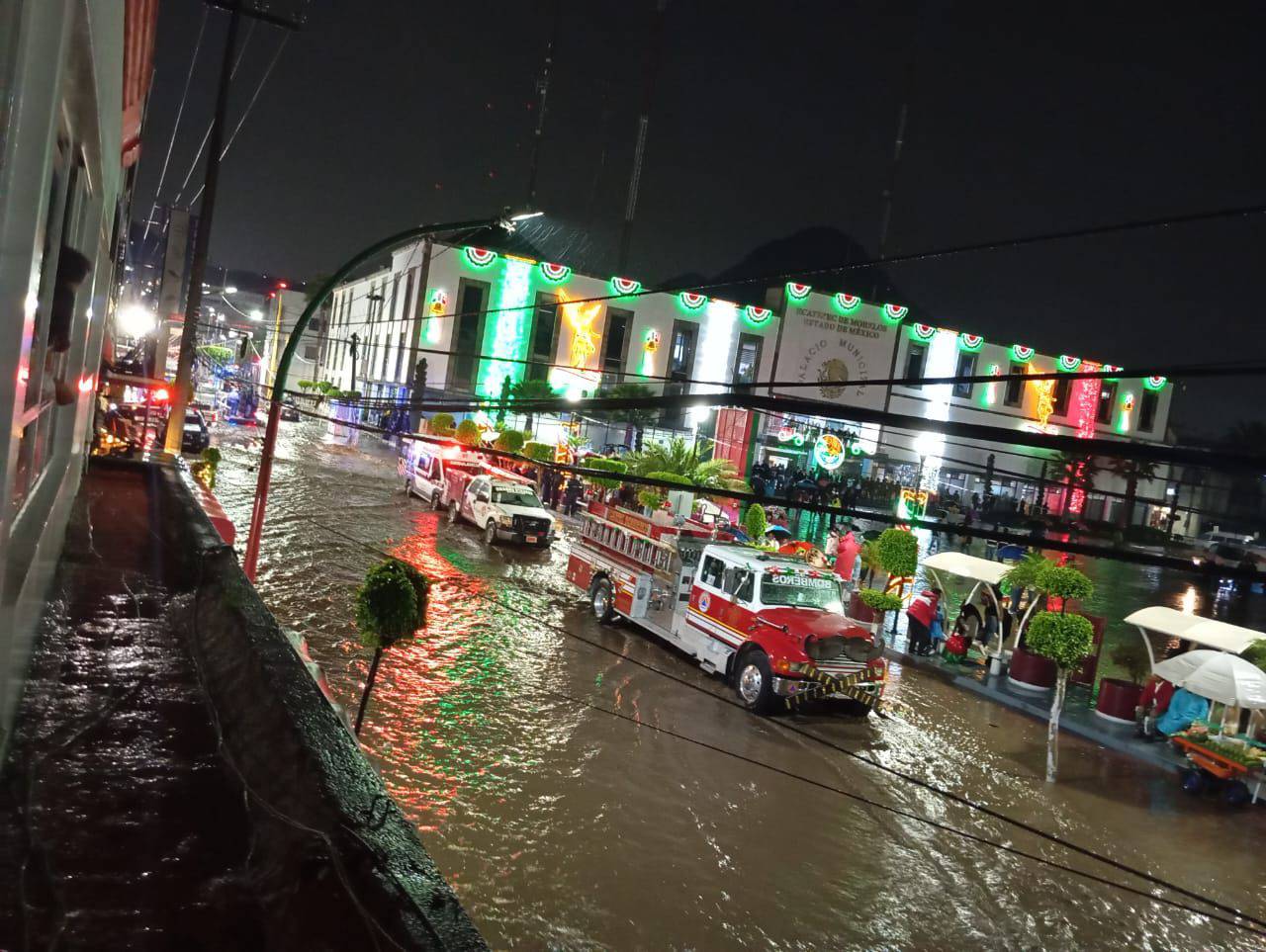 [VIDEO] Ecatepec también cancela el Grito de Independencia por fuertes lluvias