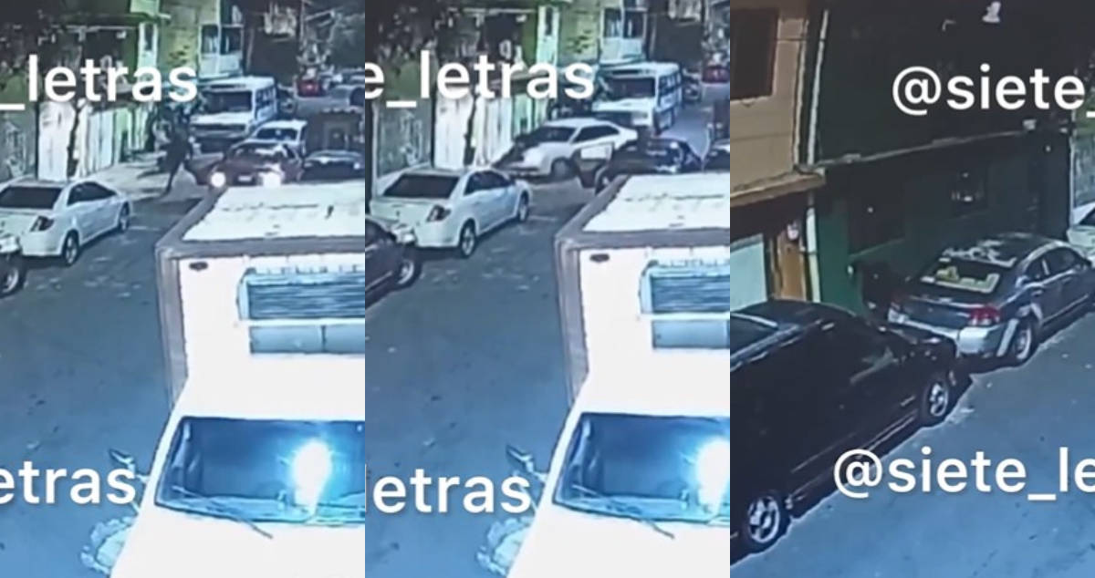 [VIDEO FUERTE] Automovilista se defiende y arrolla a sujeto que intentó asaltarlo en CDMX