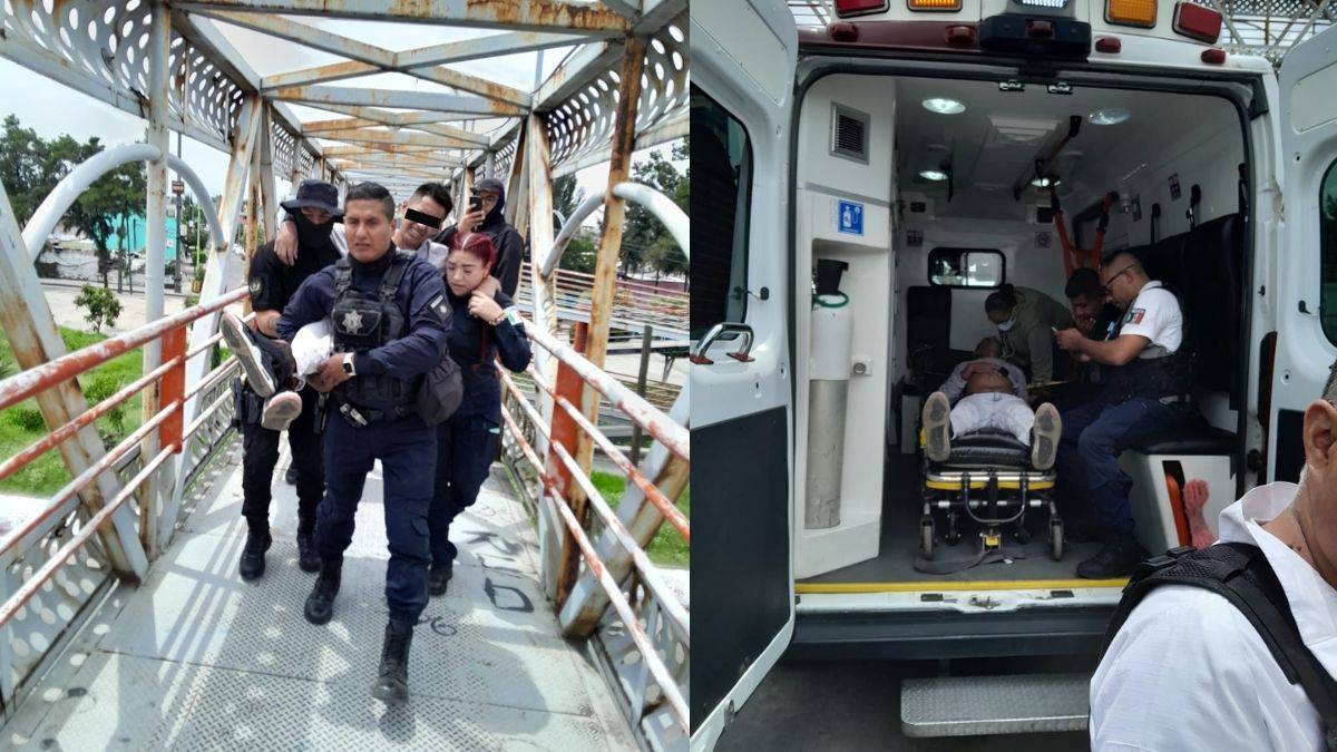 Policías de Nezahualcóyotl evitan suicidio de un joven