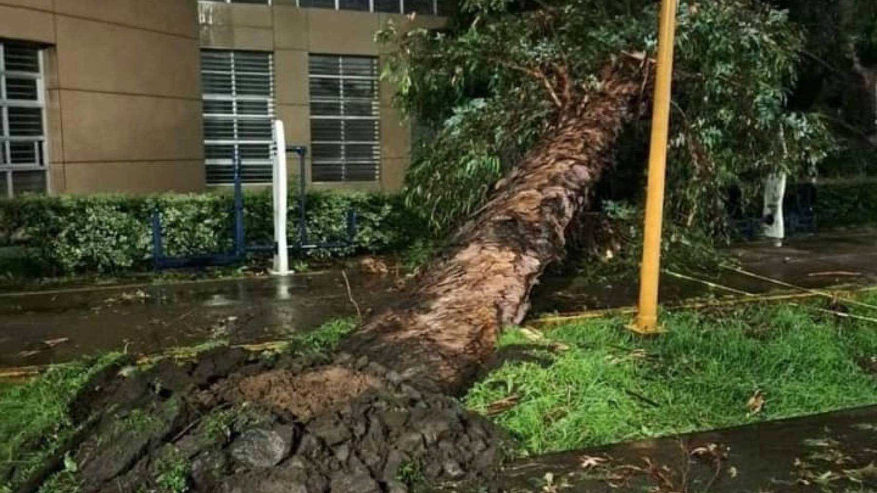 Tormenta en Naucalpan provoca daños en la FES Acatlán