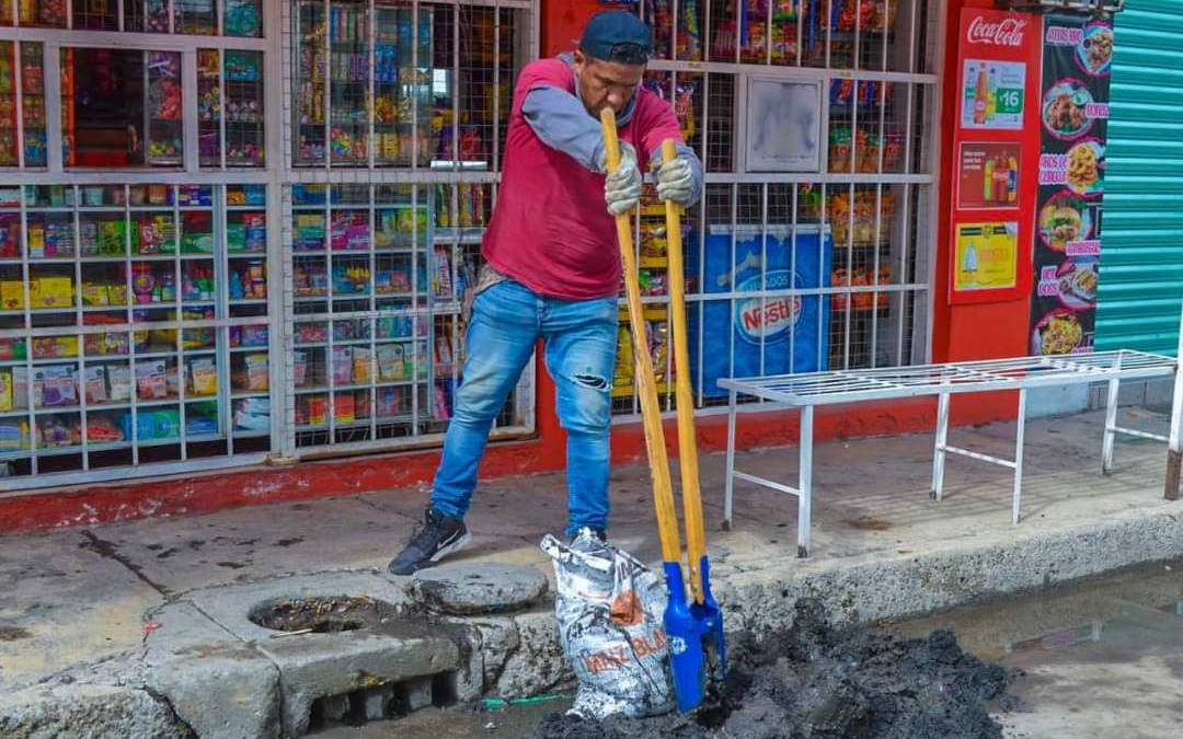 Valle de Chalco la libra de inundaciones