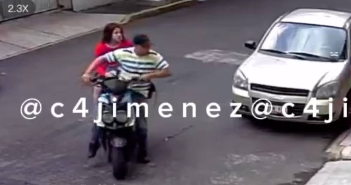 [VIDEO] Captan a pareja robando a un hombre en estado de ebriedad en la Agrícola Oriental 