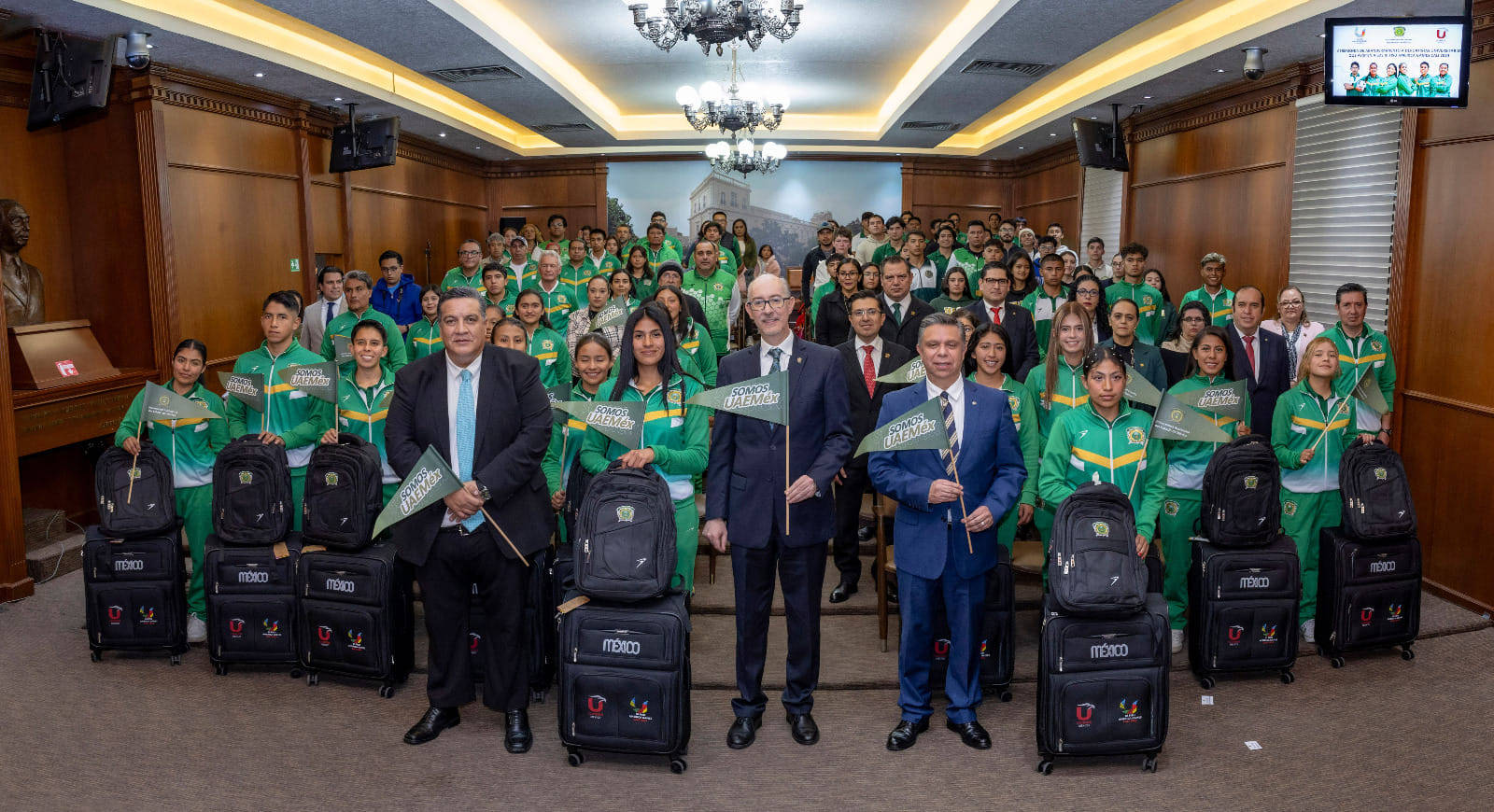 Atletas de la UAEMéx representarán a México en Colombia