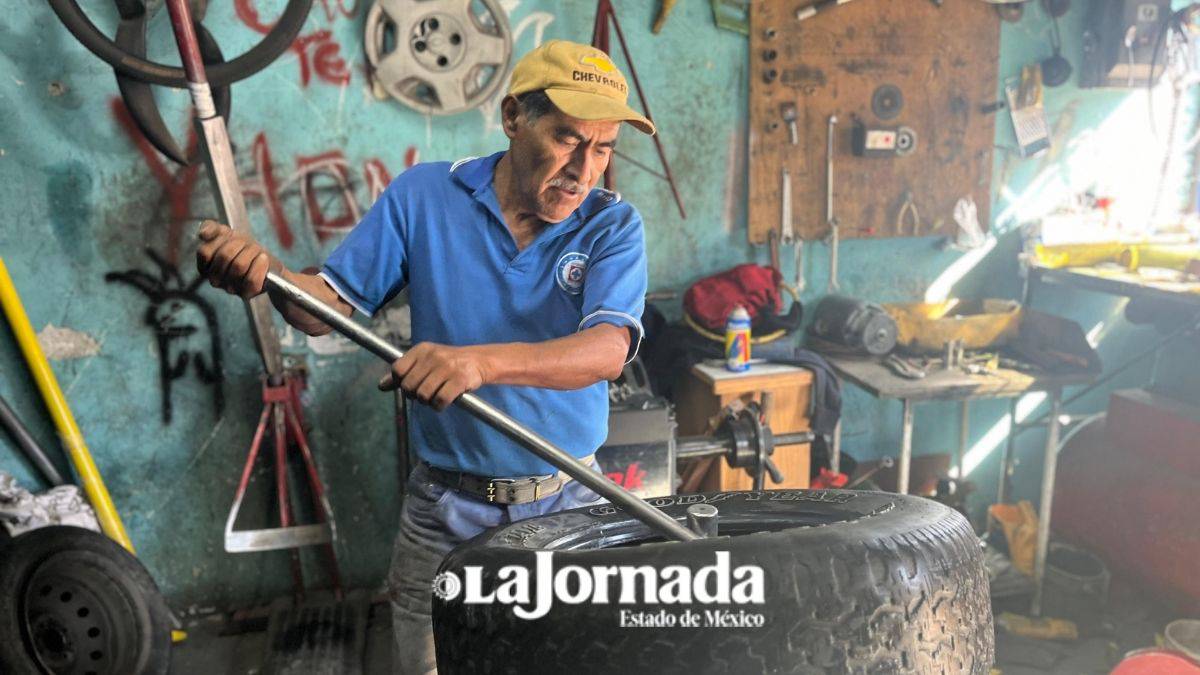 Baches causan 50% de visitas a vulcanizadoras