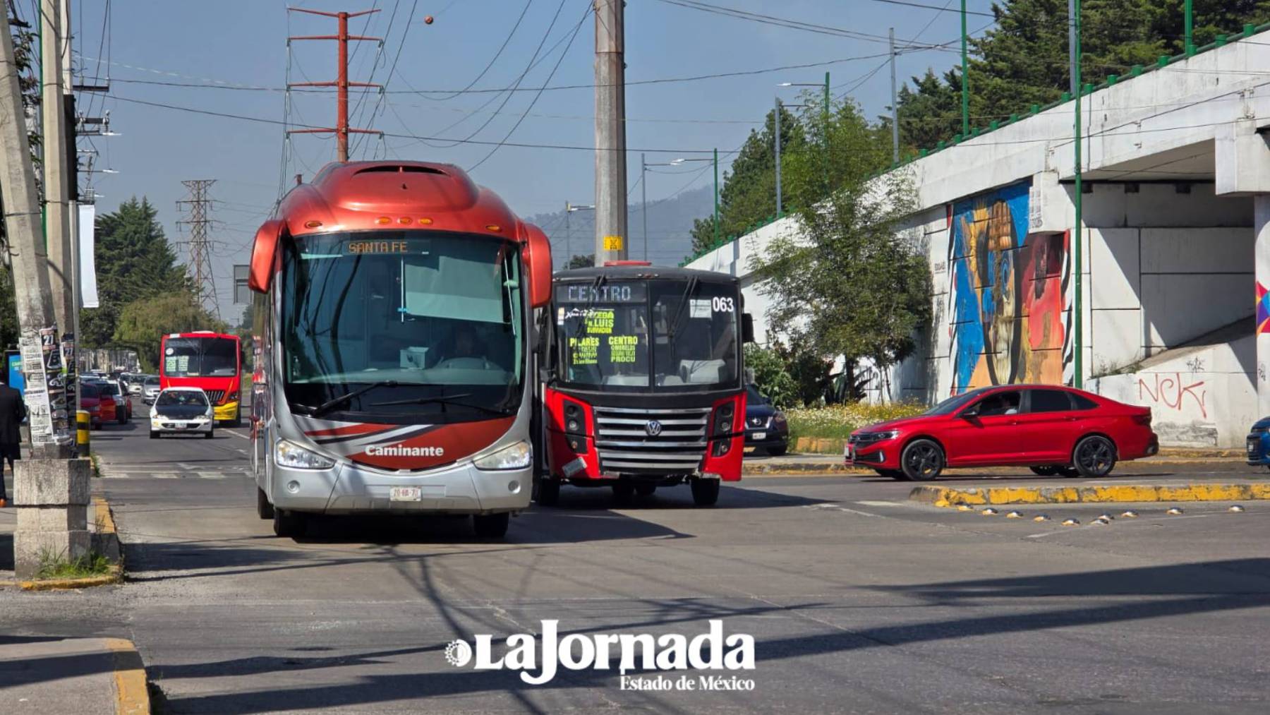 Caminante ofrece nueva ruta Metepec-Santa Fe