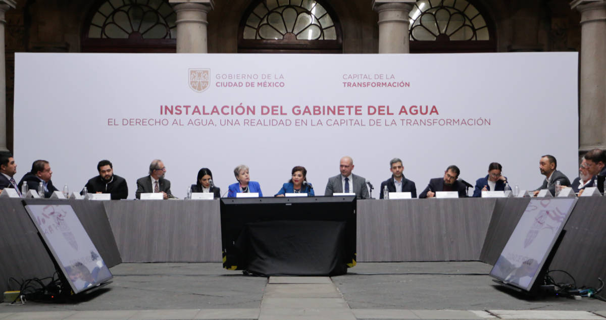 Clara Brugada y alcaldes de CDMX monitorearán abastecimiento del agua; crean la línea H2O