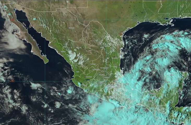 Sheinbaum a extremar precauciones en Oaxaca y Guerrero por depresión tropical