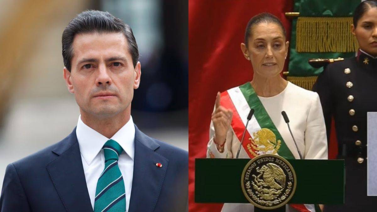 Enrique Peña Nieto felicita a Claudia Sheinbaum