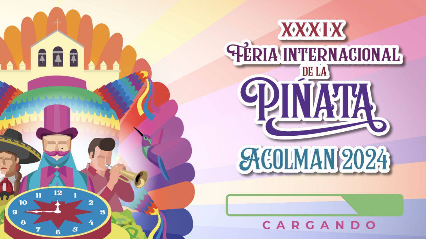 Acolman ya tiene fecha para su Feria de la Piñata 2024