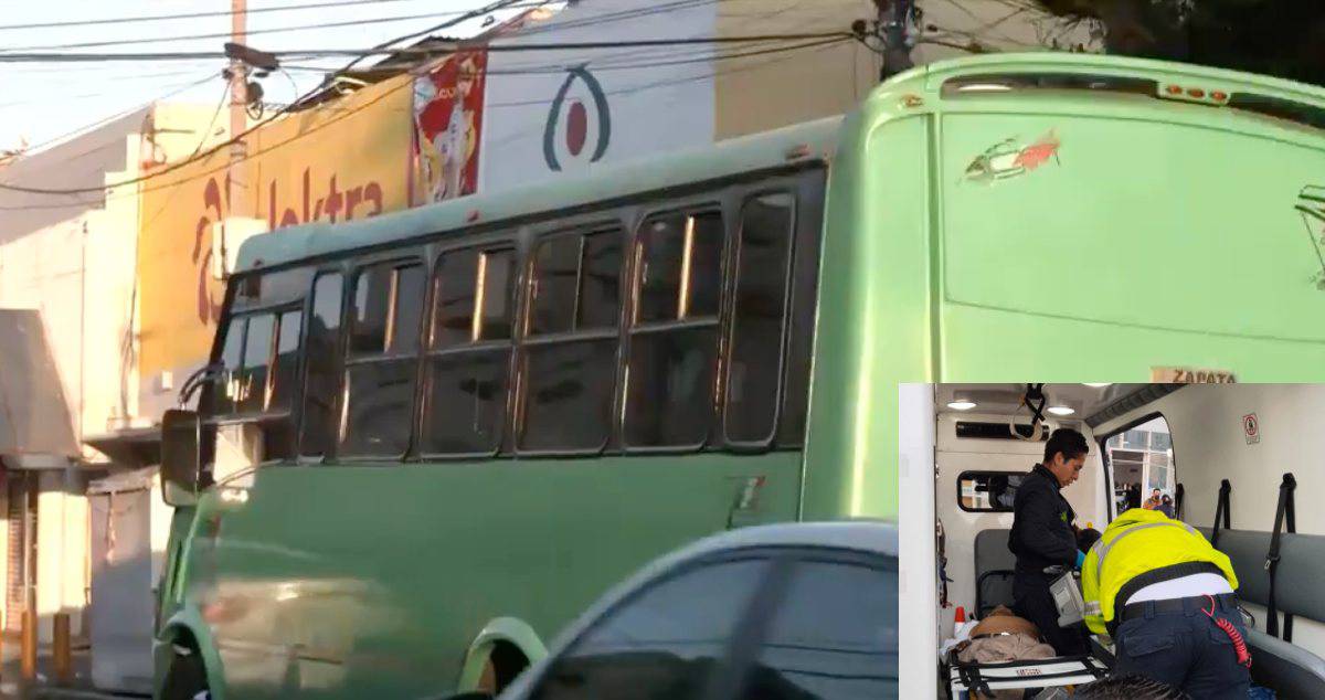 Unidad de transporte público atropella a un hombre en la Agrícola Oriental 