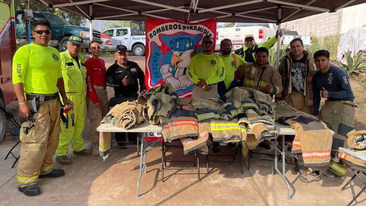 Fundación dona equipo a bomberos de Tezoyuca, Otumba y San Martín de las Pirámides