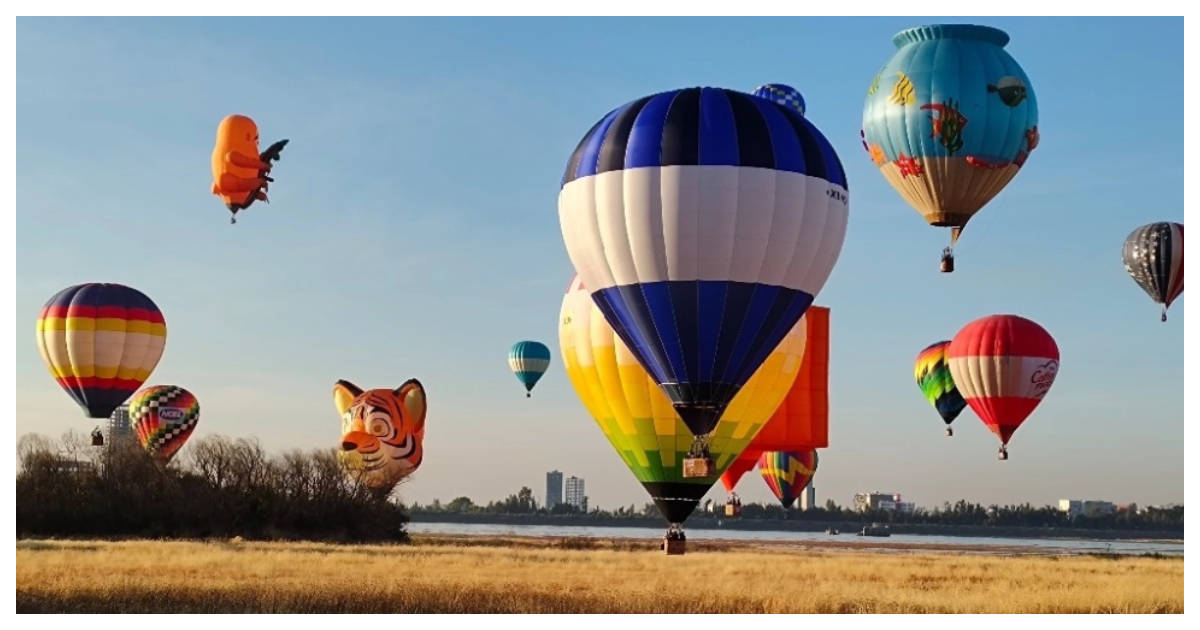 Inicia el Festival Internacional del Globo en León