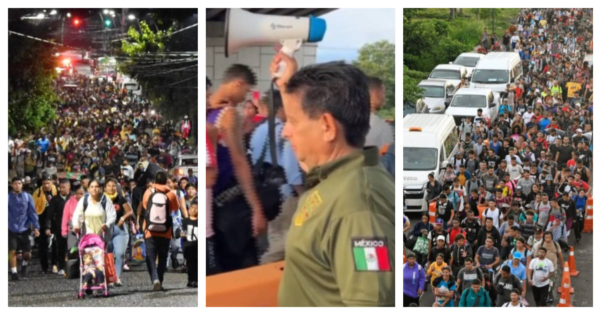 Última caravana migrante del año avanza del sur de México a EU; antes de que Trump llegue a la Casa Blanca