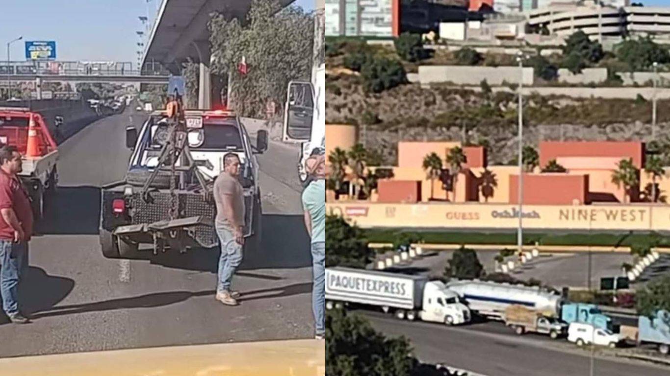 Gruyeros realizan bloqueo en autopista México Querétaro, dirección Tepotzotlán