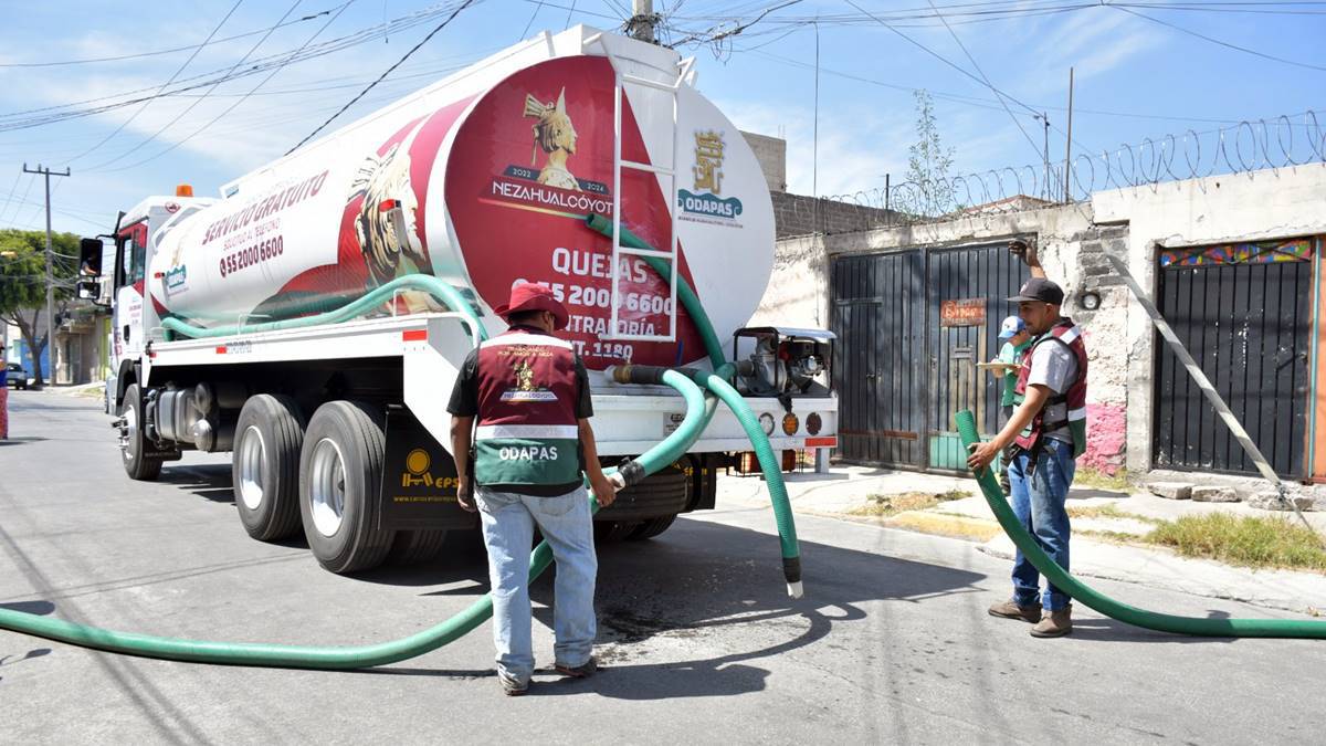 Desabasto de agua afecta a 200 mil habitantes de Neza