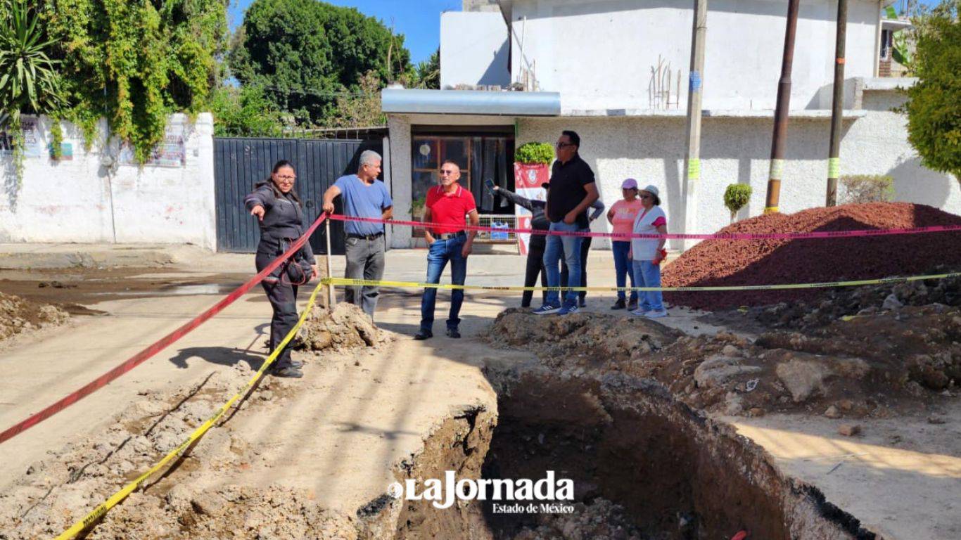 Neza y La Paz siguen en desabasto de agua por fuga