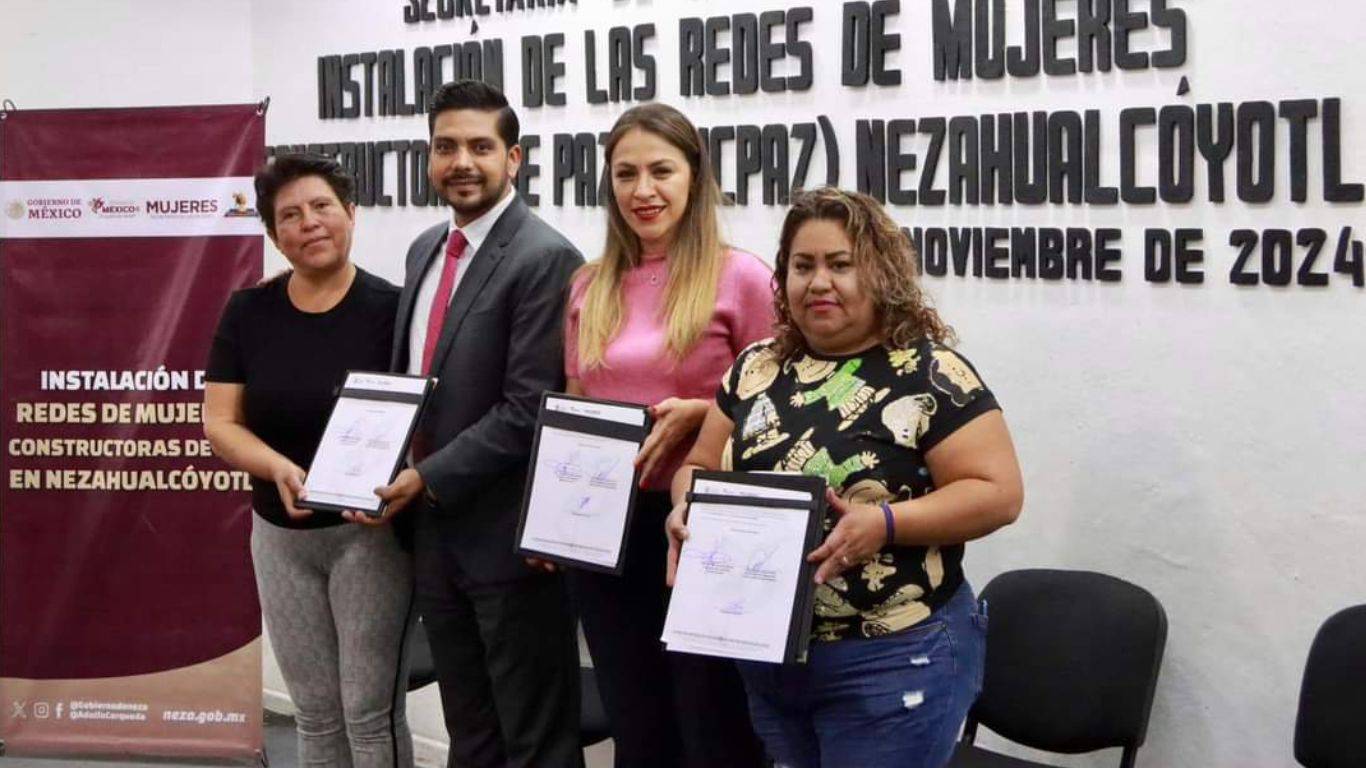 Nezahualcóyotl: Conforman red de mujeres contra la violencia