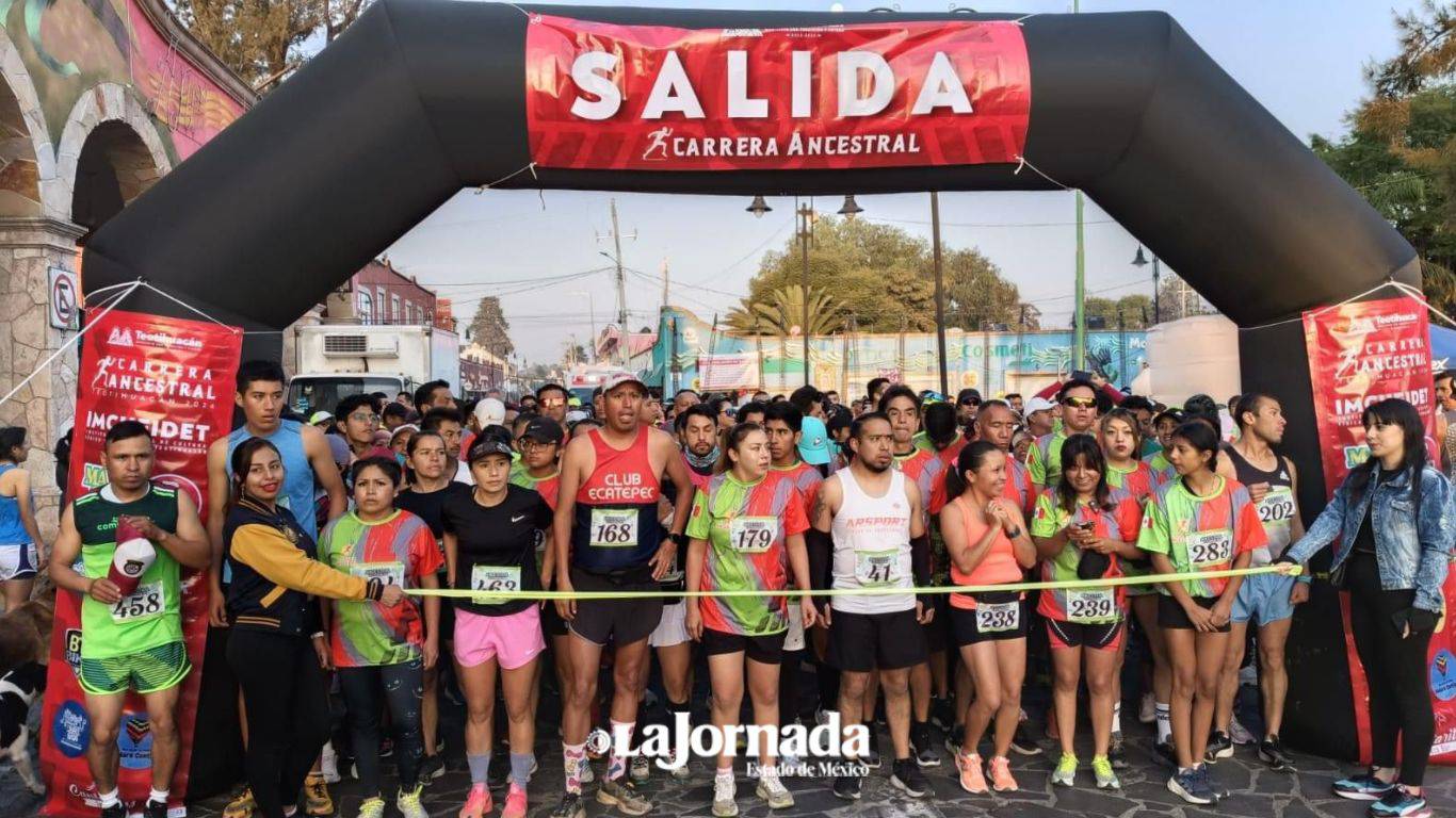 Teotihuacán reúne a mil deportistas en primera Carrera Ancestral