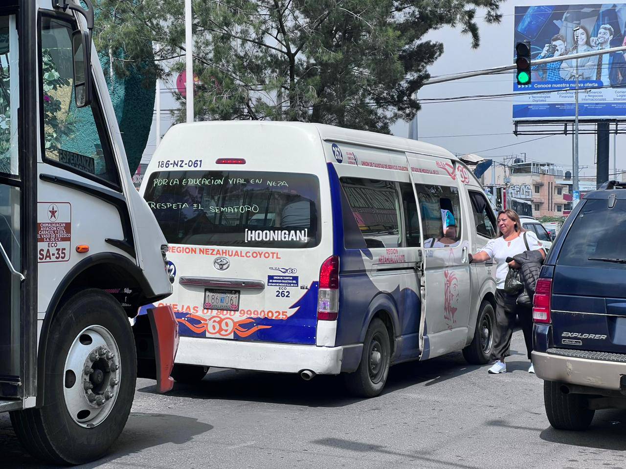 Nezahualcóyotl: bajan 60% accidentes en transporte público