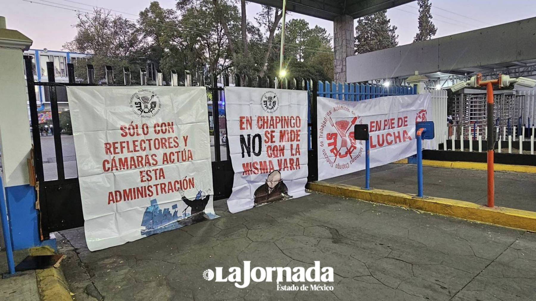 [VIDEO] Académicos toman instalaciones de Chapingo