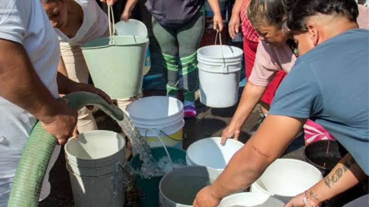 Naucalpan: Lomas de Chamapa solo recibe dos días poca agua