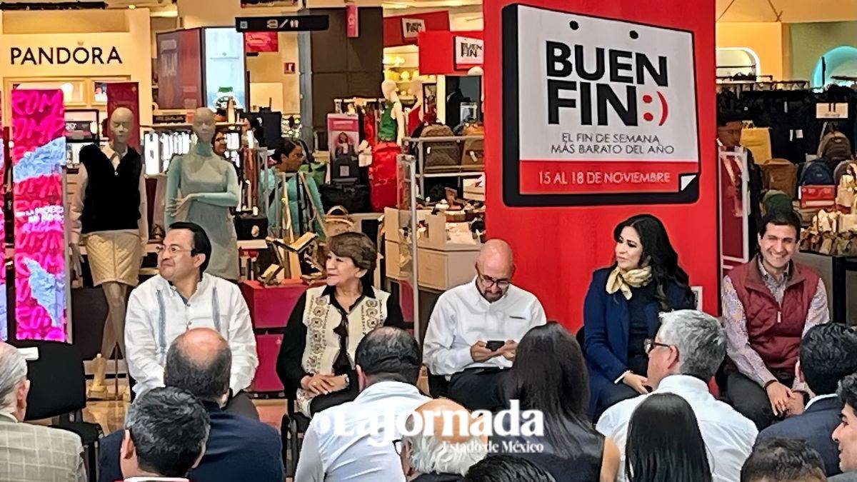 Esperan más de 25 mil millones de pesos en ventas durante Buen Fin: Delfina Gómez