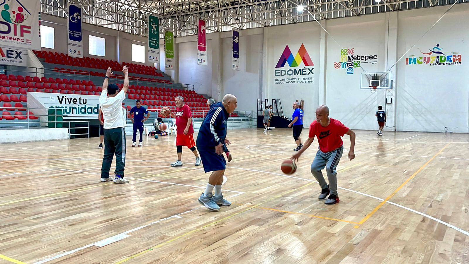 Leones Rojos de Metepec representarán al Edomex en Campeonato de Maxibaloncesto