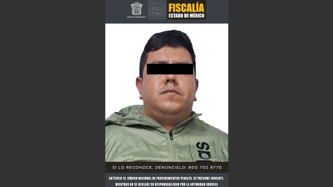 Amecameca: FGJEM aprehende a Jonathan “N” por probable delito de extorsión