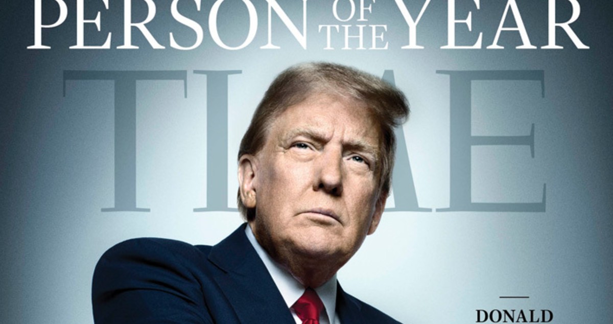 Revista TIME nombra a Donald Trump como persona del año 2024