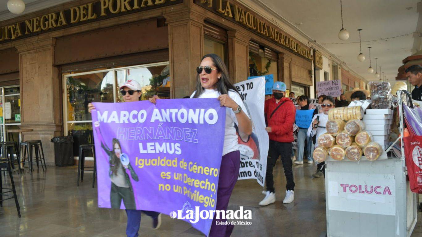 Edomex: Fundación “Mujeres Construyendo” se manifestó para pedir igualdad de género