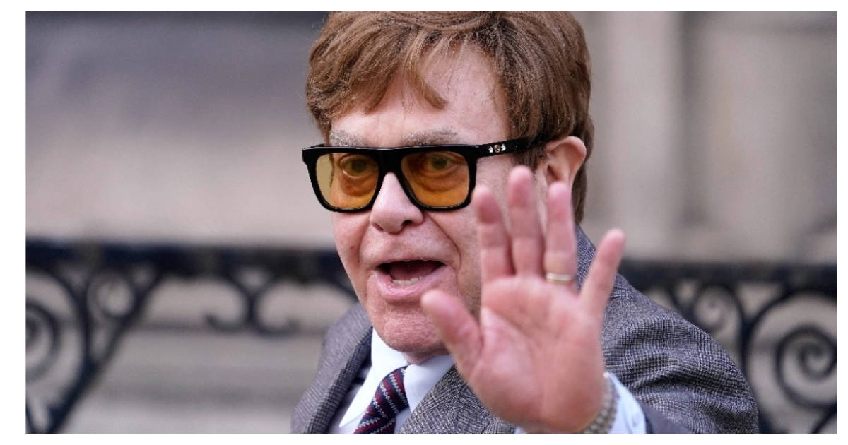 Elton John revela que ha perdido la vista casi por completo