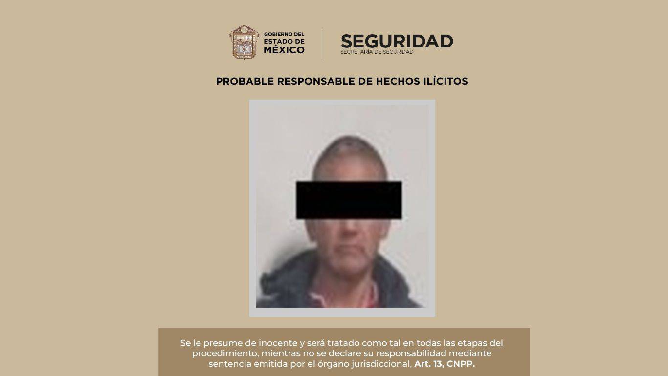 Hombre es detenido por violencia de género en Toluca