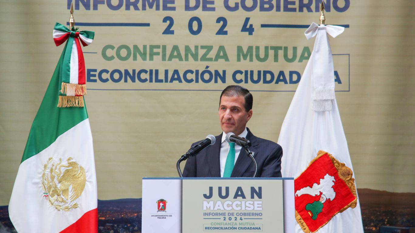 Renueva Toluca confianza mutua y reconciliación: Juan Maccise