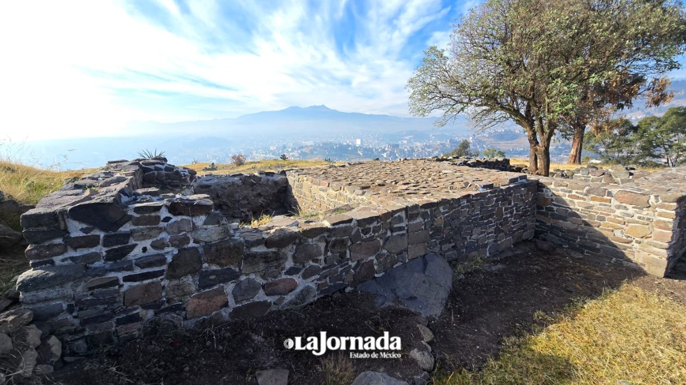 Templo del Dios Tolo, zona arqueológica de Toluca