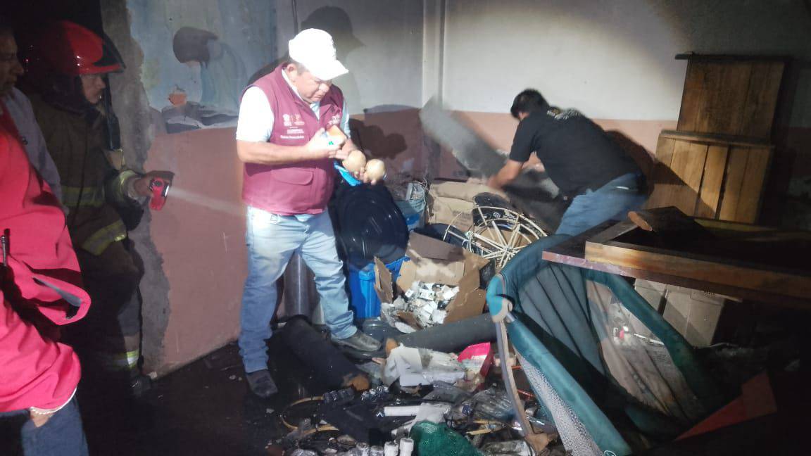 Texcoco: Explota polvorín en taller clandestino