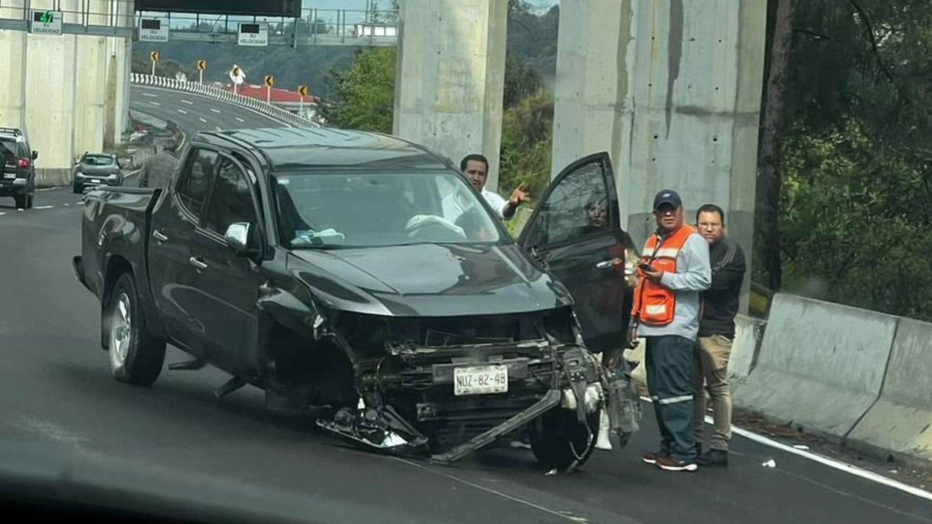 Accidentes complican tránsito en la México-Toluca, una persona muere