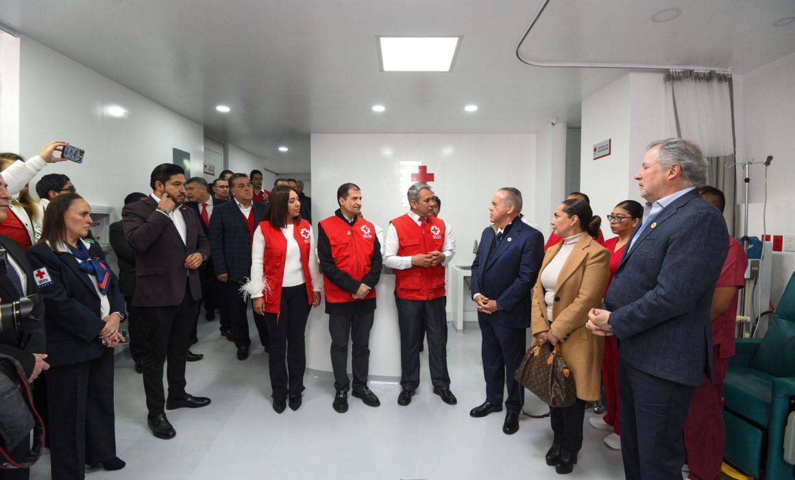 Cruz Roja Mexicana inaugura Unidad de Hemodiálisis en Toluca